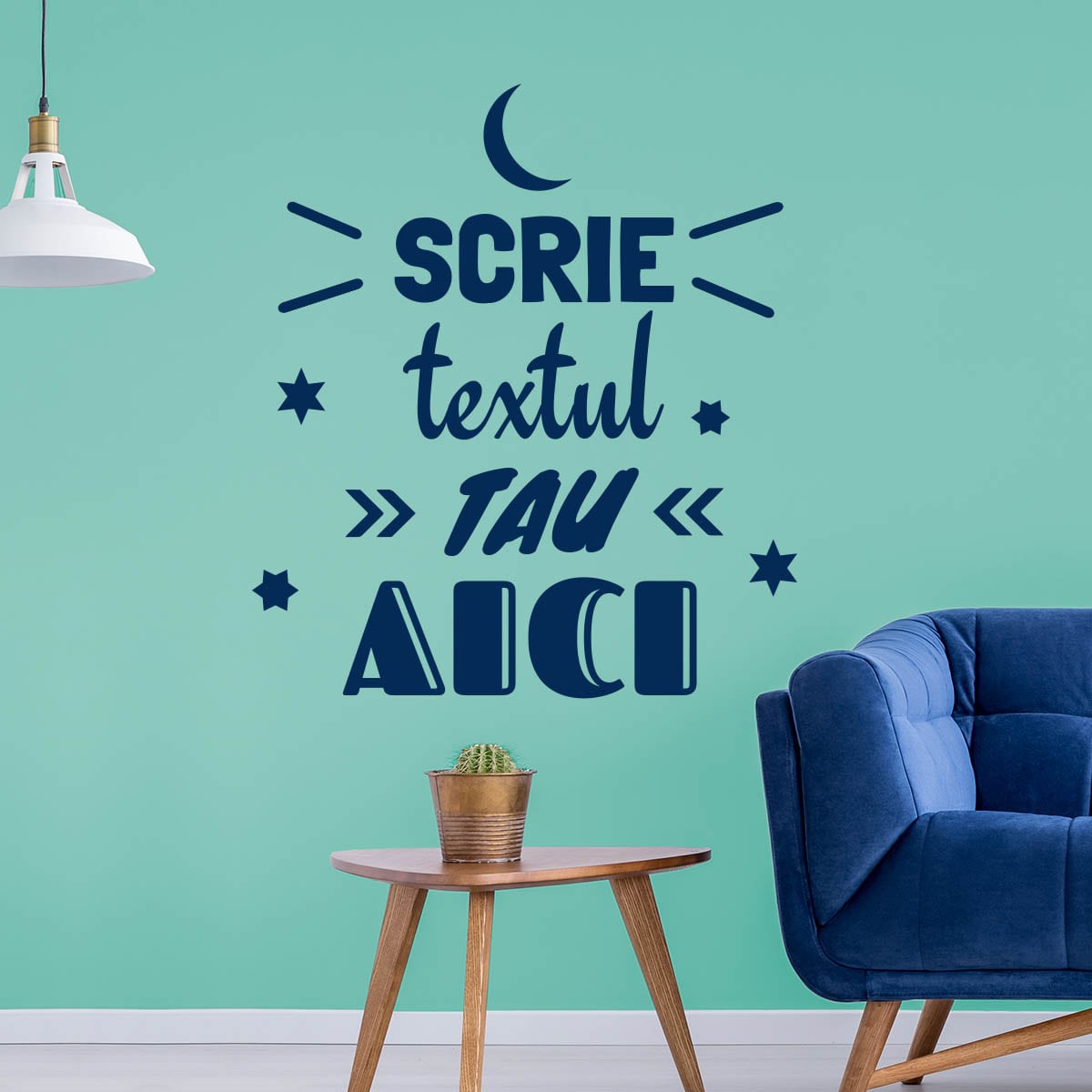 Sticker perete cu designul tau