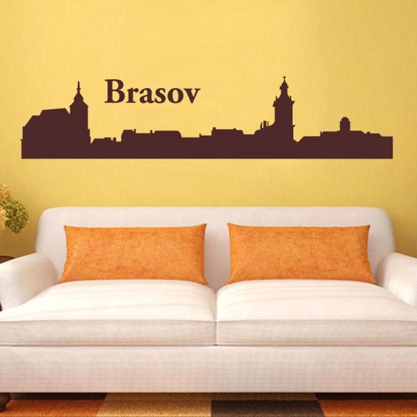 Sticker perete City of Brasov