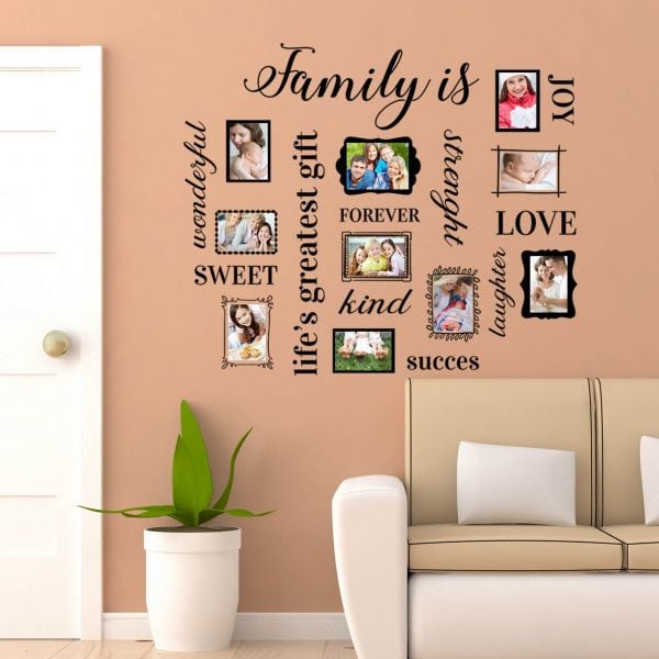 Sticker perete Family is