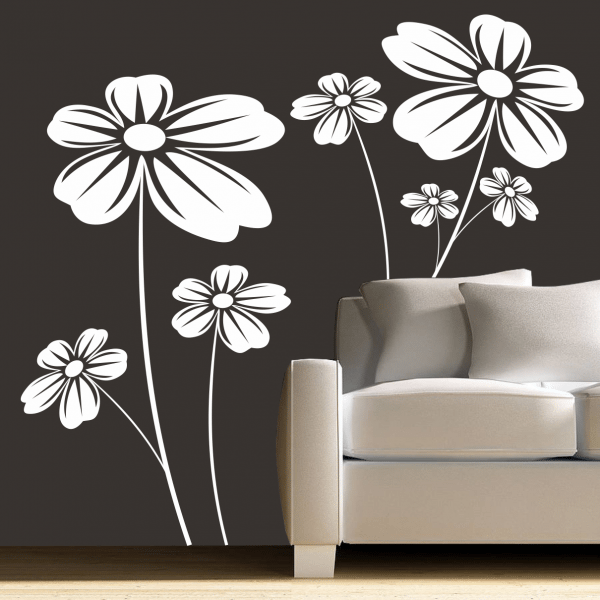 Sticker perete Flori Ambientale