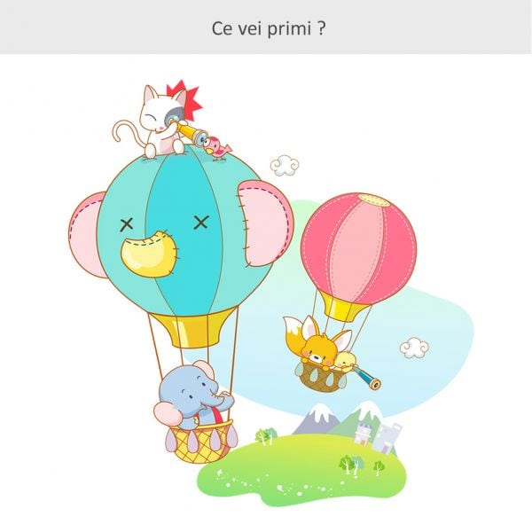 Stickere perete copii Micii Exploratori