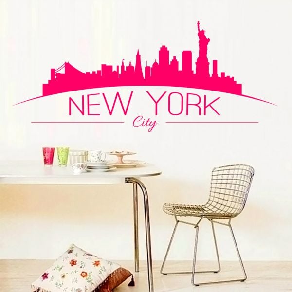 Sticker perete New York City