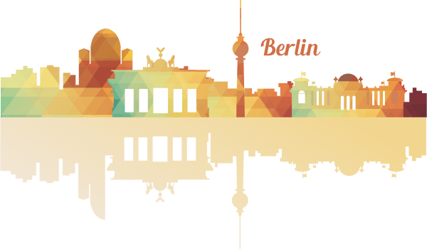 Sticker perete Travel to Berlin