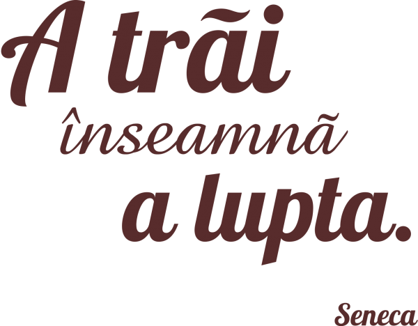 Sticker perete Viata e o lupta